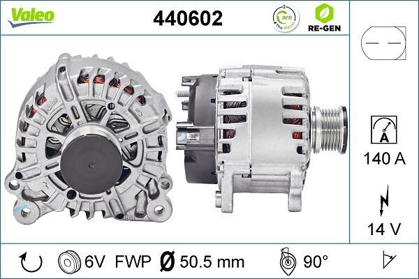 Alternator/Dynamo Valeo 440602