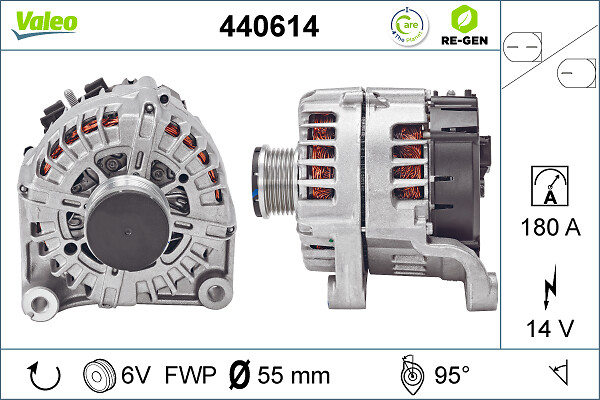 Alternator/Dynamo Valeo 440614