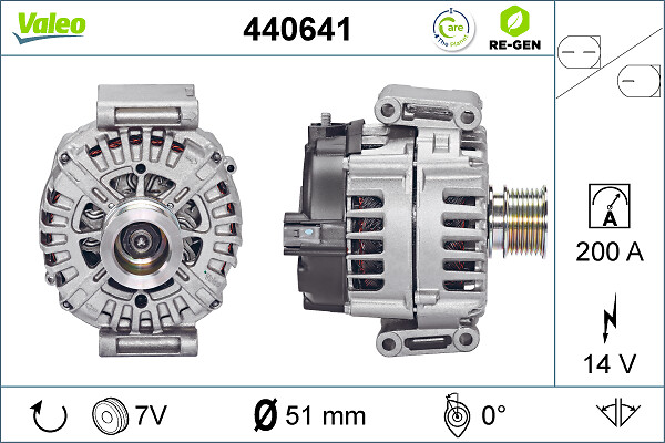 Alternator/Dynamo Valeo 440641