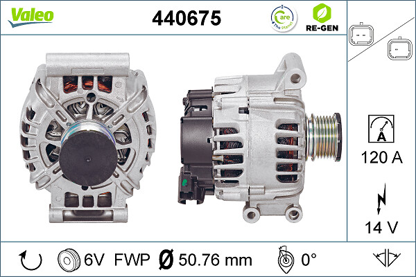 Alternator/Dynamo Valeo 440675