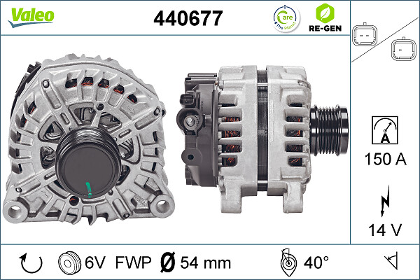 Alternator/Dynamo Valeo 440677