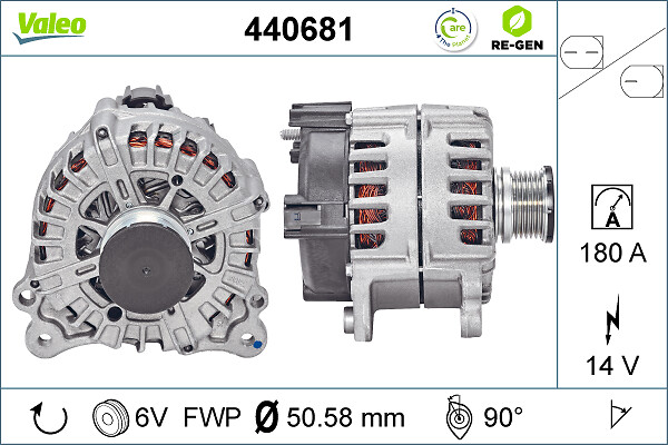 Alternator/Dynamo Valeo 440681