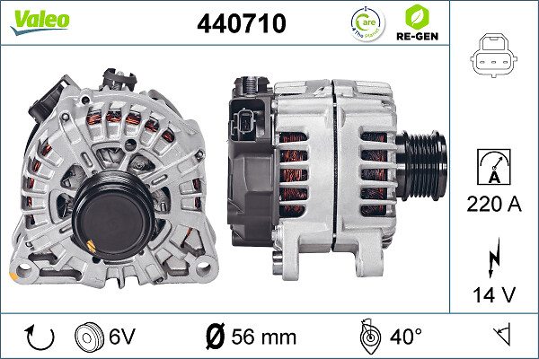 Alternator/Dynamo Valeo 440710