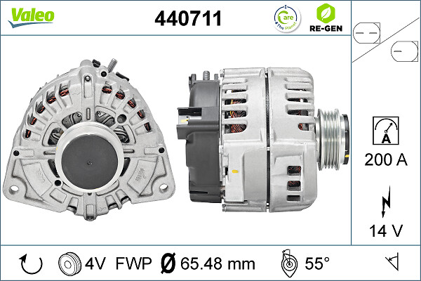 Alternator/Dynamo Valeo 440711