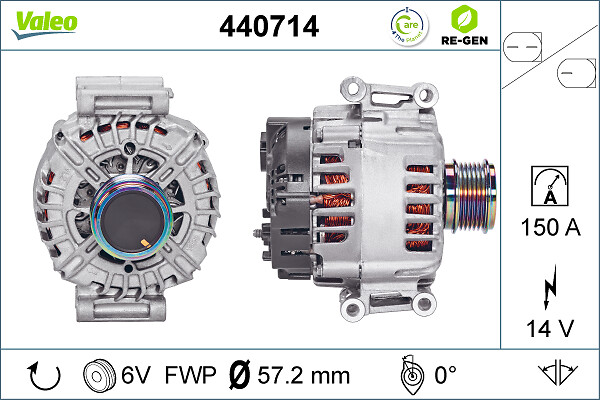 Alternator/Dynamo Valeo 440714