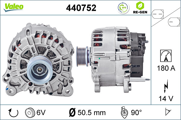 Alternator/Dynamo Valeo 440752