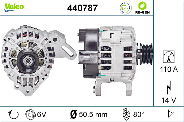 Alternator/Dynamo Valeo 440787