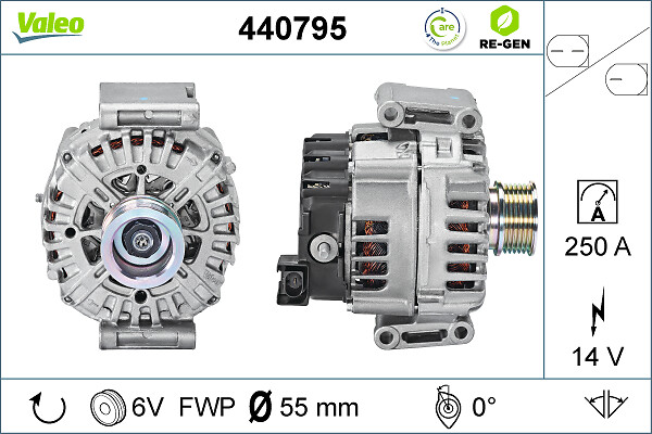 Alternator/Dynamo Valeo 440795