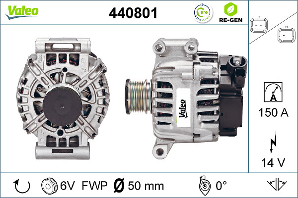 Alternator/Dynamo Valeo 440801