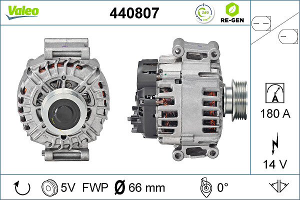 Alternator/Dynamo Valeo 440807