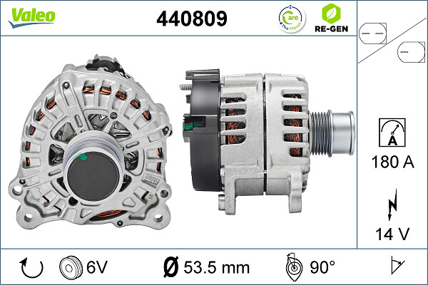 Alternator/Dynamo Valeo 440809