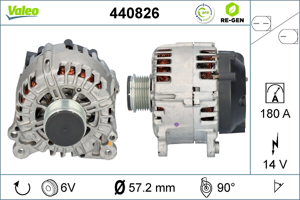 Alternator/Dynamo Valeo 440826