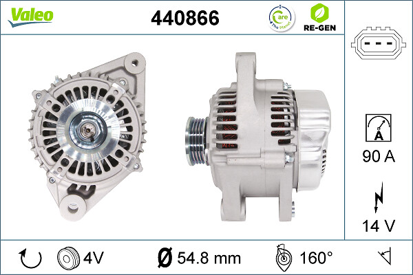 Alternator/Dynamo Valeo 440866