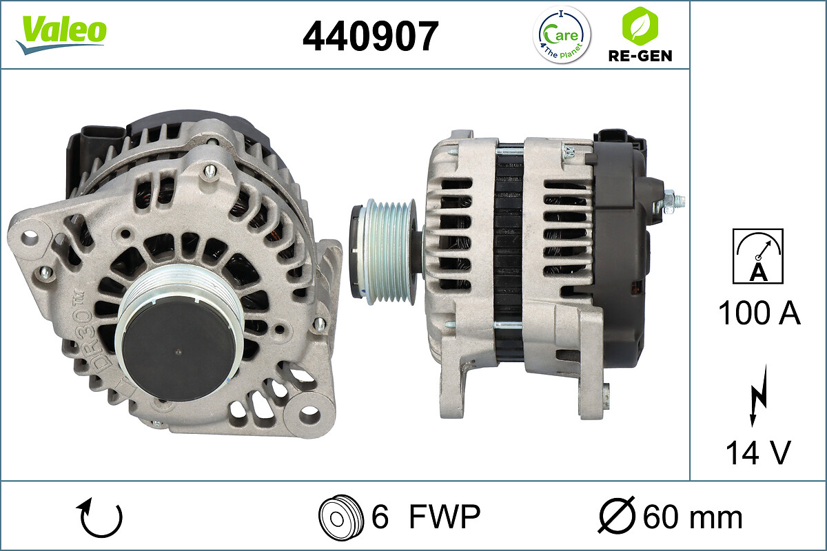 Alternator/Dynamo Valeo 440907