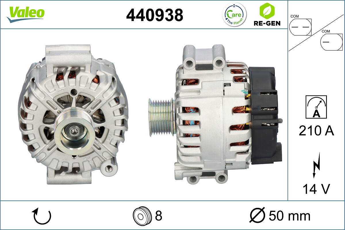 Alternator/Dynamo Valeo 440938