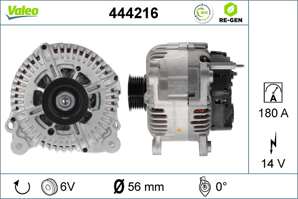 Alternator/Dynamo Valeo 444216