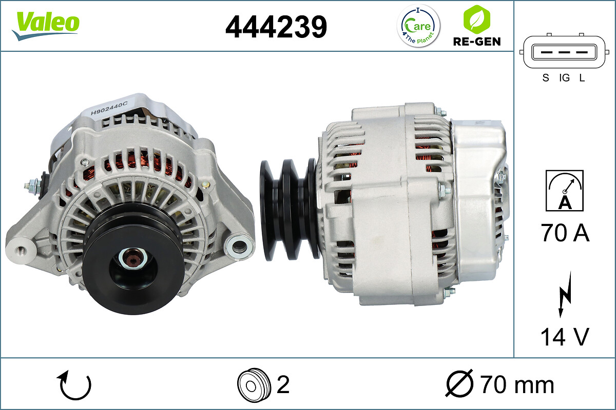 Alternator/Dynamo Valeo 444239