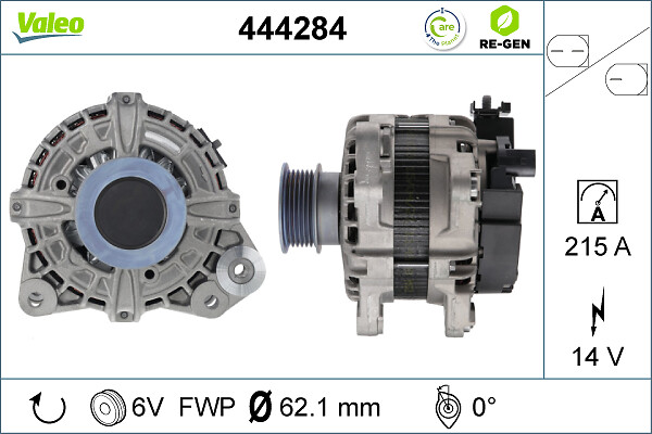 Alternator/Dynamo Valeo 444284