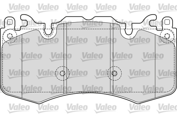 Remblokset Valeo 601656