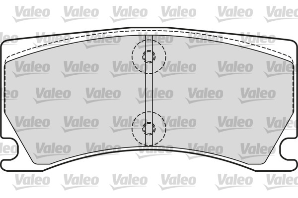 Remblokset Valeo 601660