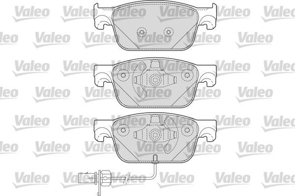 Remblokset Valeo 601693
