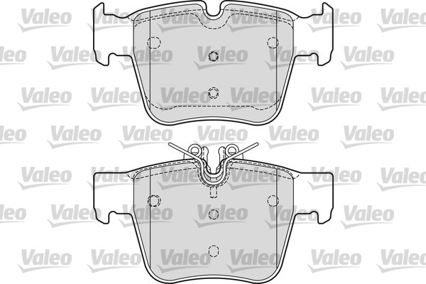 Remblokset Valeo 601694