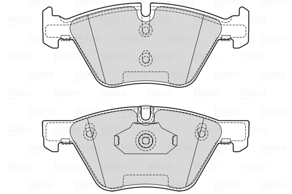 Remblokset Valeo 601711