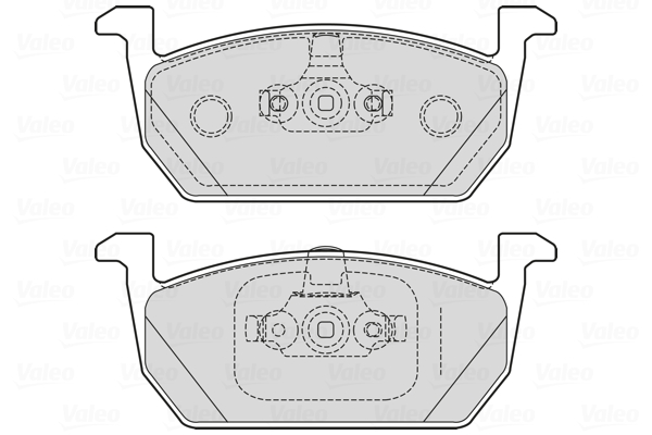 Remblokset Valeo 601719