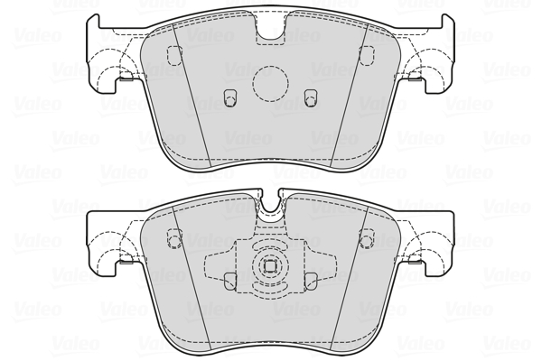 Remblokset Valeo 601722