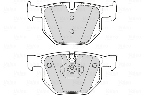 Remblokset Valeo 601725