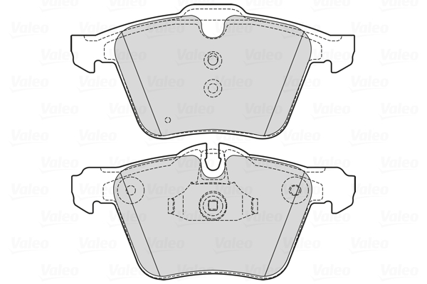 Remblokset Valeo 601752