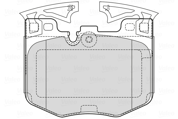 Remblokset Valeo 601755