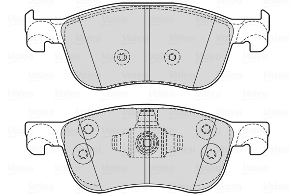 Remblokset Valeo 601756