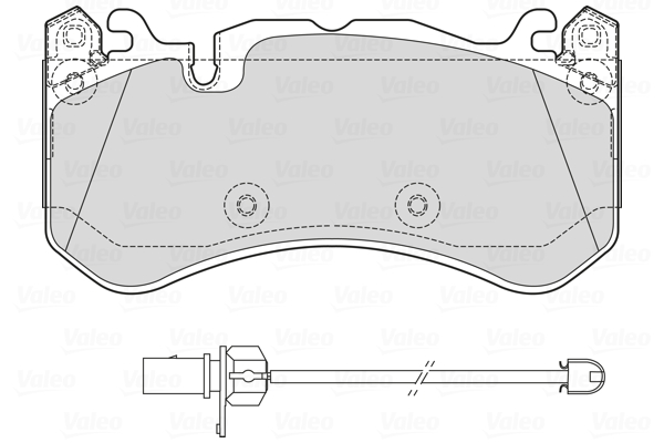 Remblokset Valeo 601763