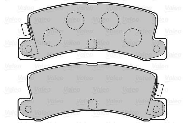 Valeo Remblokset 598984