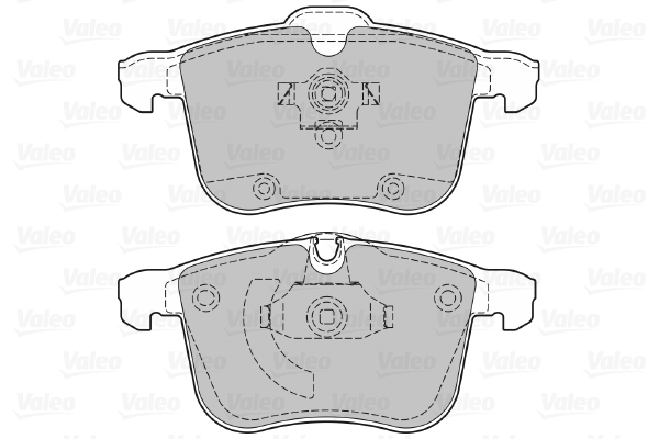 Valeo Remblokset 598808