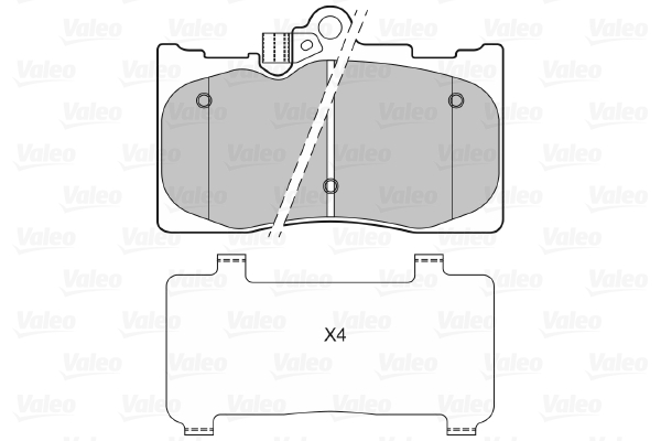 Valeo Remblokset 601316