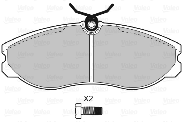 Valeo Remblokset 598602