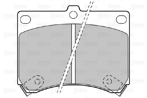 Valeo Remblokset 598646
