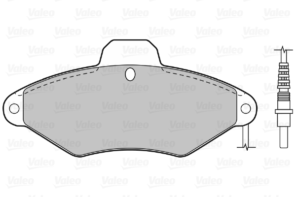 Valeo Remblokset 598031