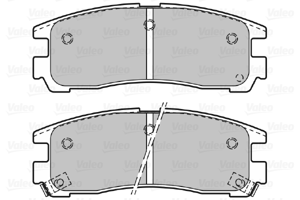 Valeo Remblokset 598834