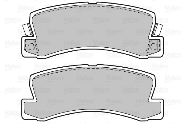Valeo Remblokset 598540