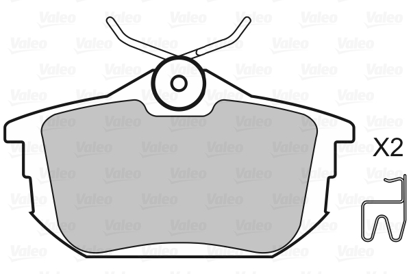 Valeo Remblokset 598319