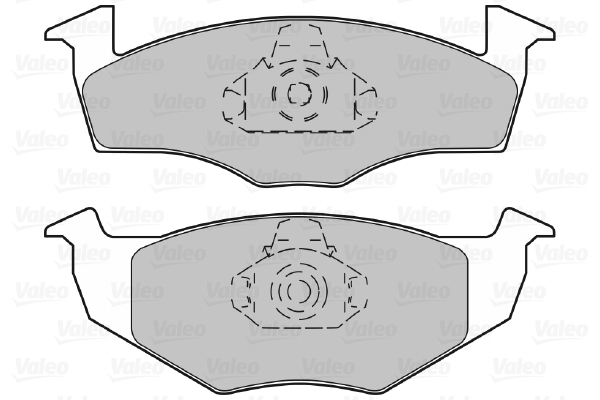 Valeo Remblokset 598066