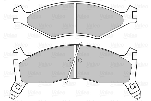 Valeo Remblokset 598838