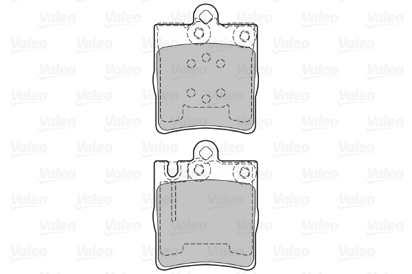 Valeo Remblokset 598447