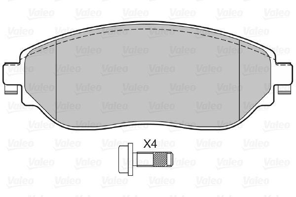Valeo Remblokset 601485