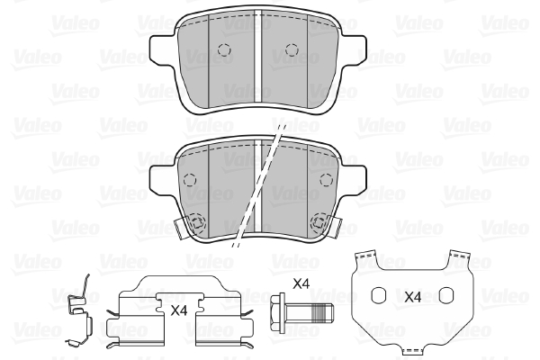 Valeo Remblokset 601478