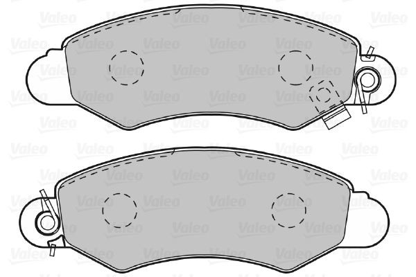 Valeo Remblokset 598991
