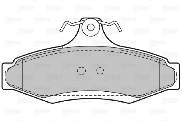 Valeo Remblokset 598902